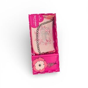 Juicy Couture Pink Floral Embroidered Chain with Flower Charm
 70 for 2
35 for 1